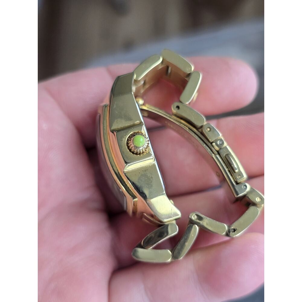 Invicta Muppets Kermit the frog Ladies gold tone Watch Limited Ed. fresh Battery - Picture 6 of 12